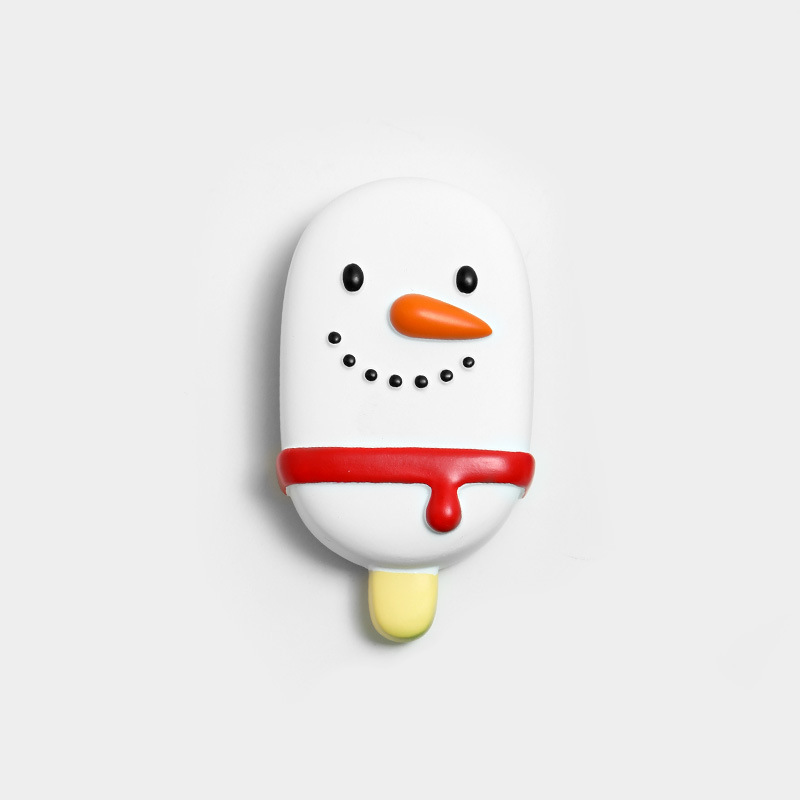 HSH - CHRISTMAS ICE CREAM magnet za hladnjak, 7,4 cm, bijeli