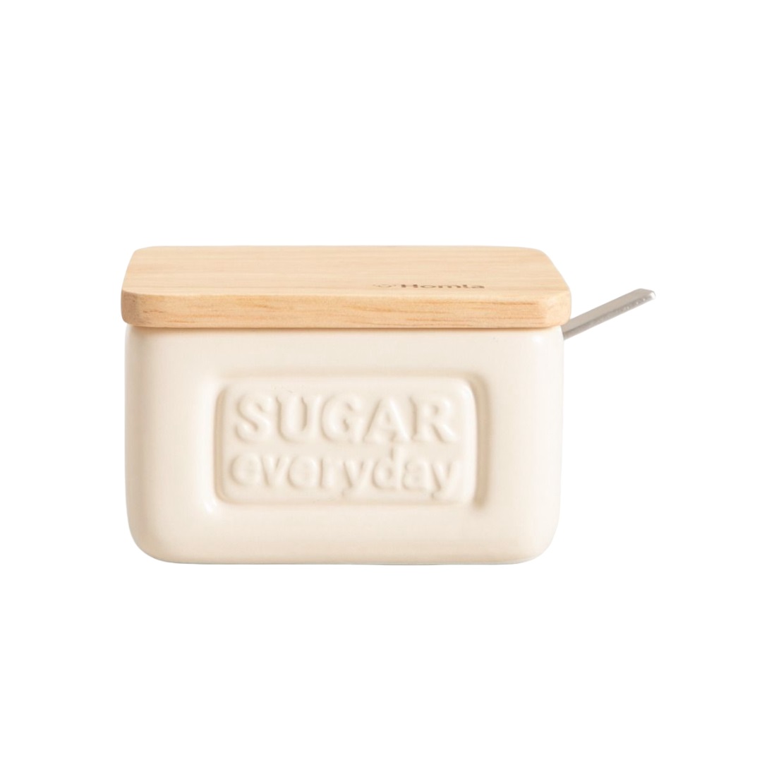 HOMLA-242917 SYLAN keramička posuda za šećer,  10 x 7 cm 