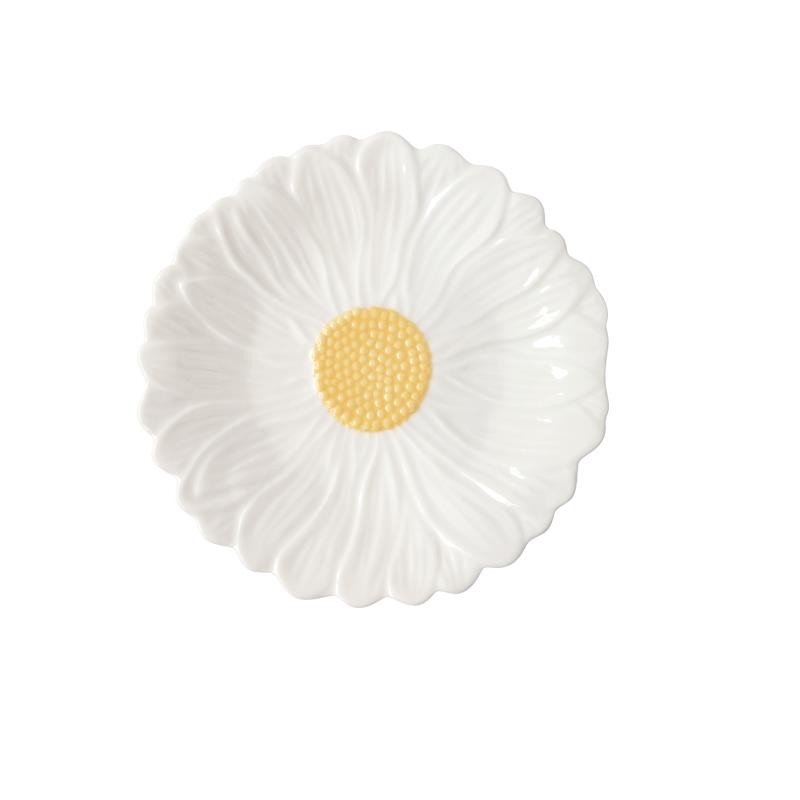 EASY LIFE-R3173#DASW Porculanski tanjur O 16 cm DAISY WHITE
