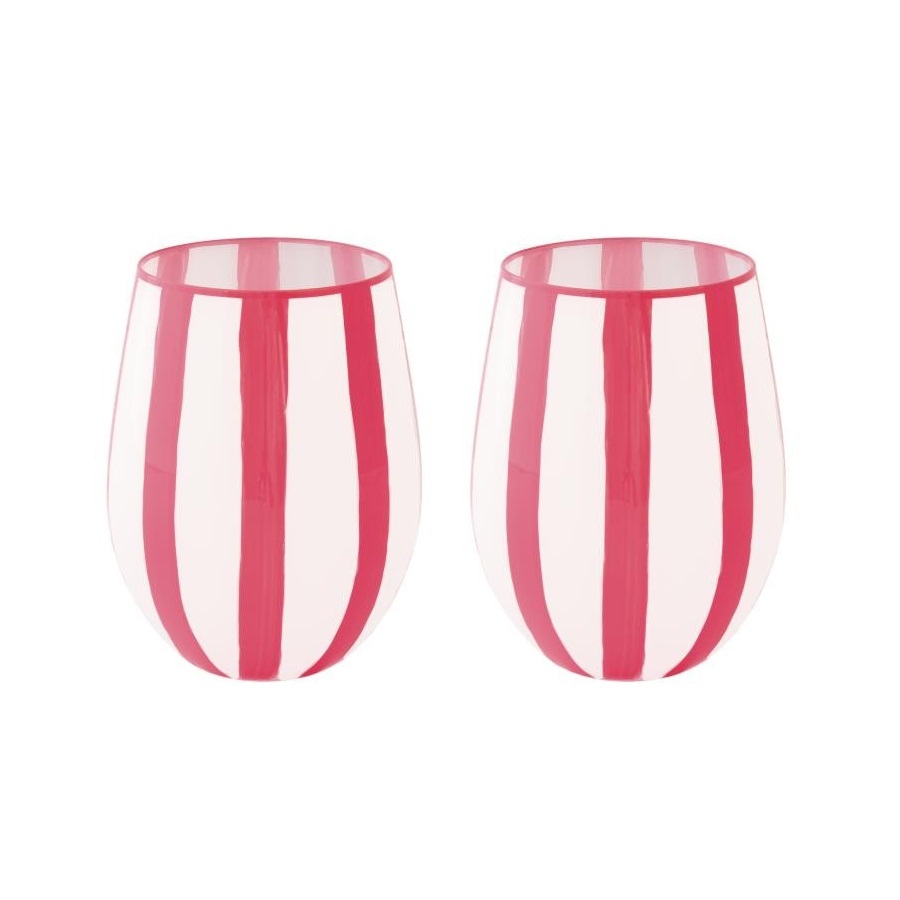 EASY LIFE-R3228#TWAP Set 2 čaše za vodu 500 ml TWIST & MATCH AQUAMARINE-PINK