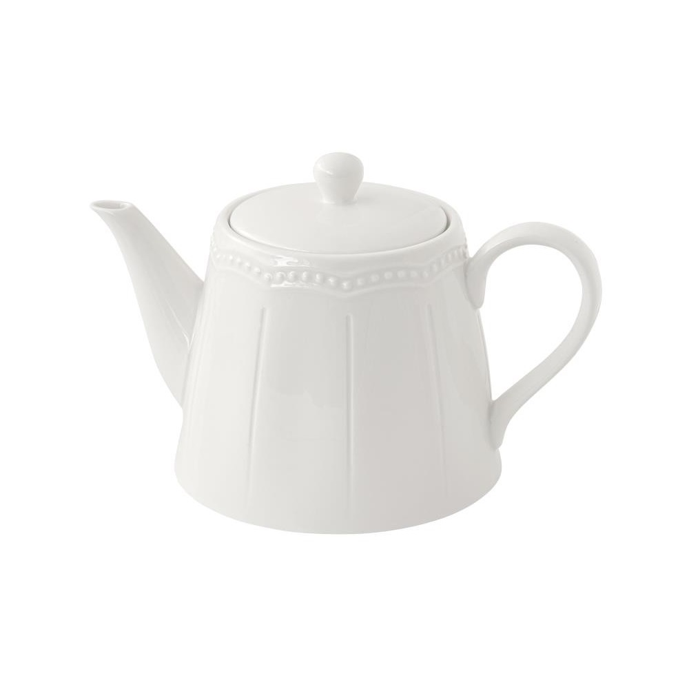 EASY LIFE-R2887#ELIW Porculanski čajnik 850 ml ELITE WHITE