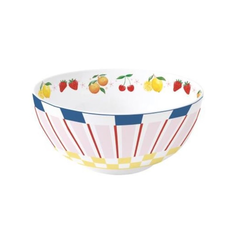 EASY LIFE-R1191#FMAN Porculanska zdjela O 15 cm FRUIT MANIA