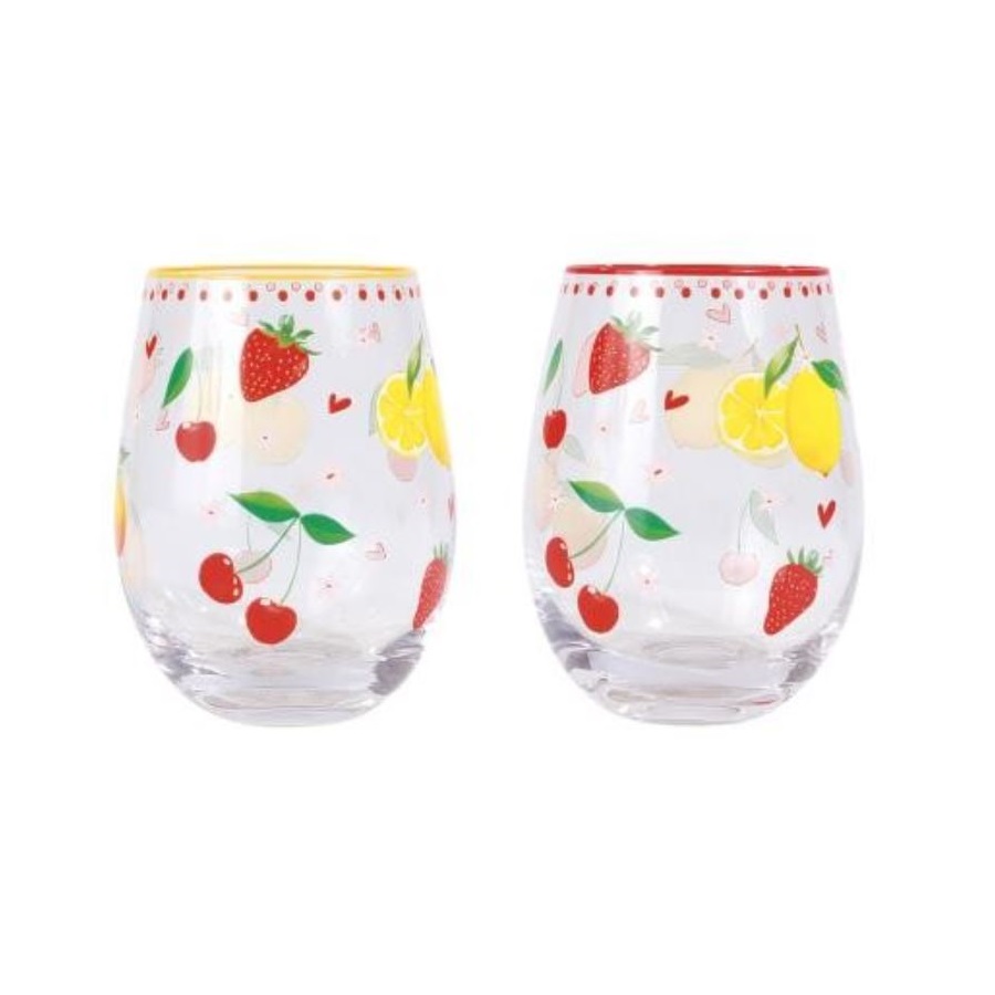 079475 EASY LIFE-R4015#FMAN Set 2 čaše 500 ml FRUIT MANIA - Slika 1