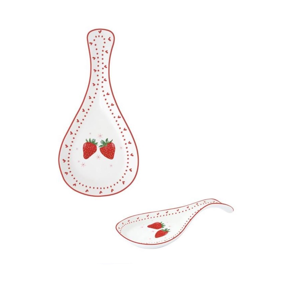 EASY LIFE-R1628#FMAN Porculanski podložak za kuhaču 27x12 cm FRUIT MANIA