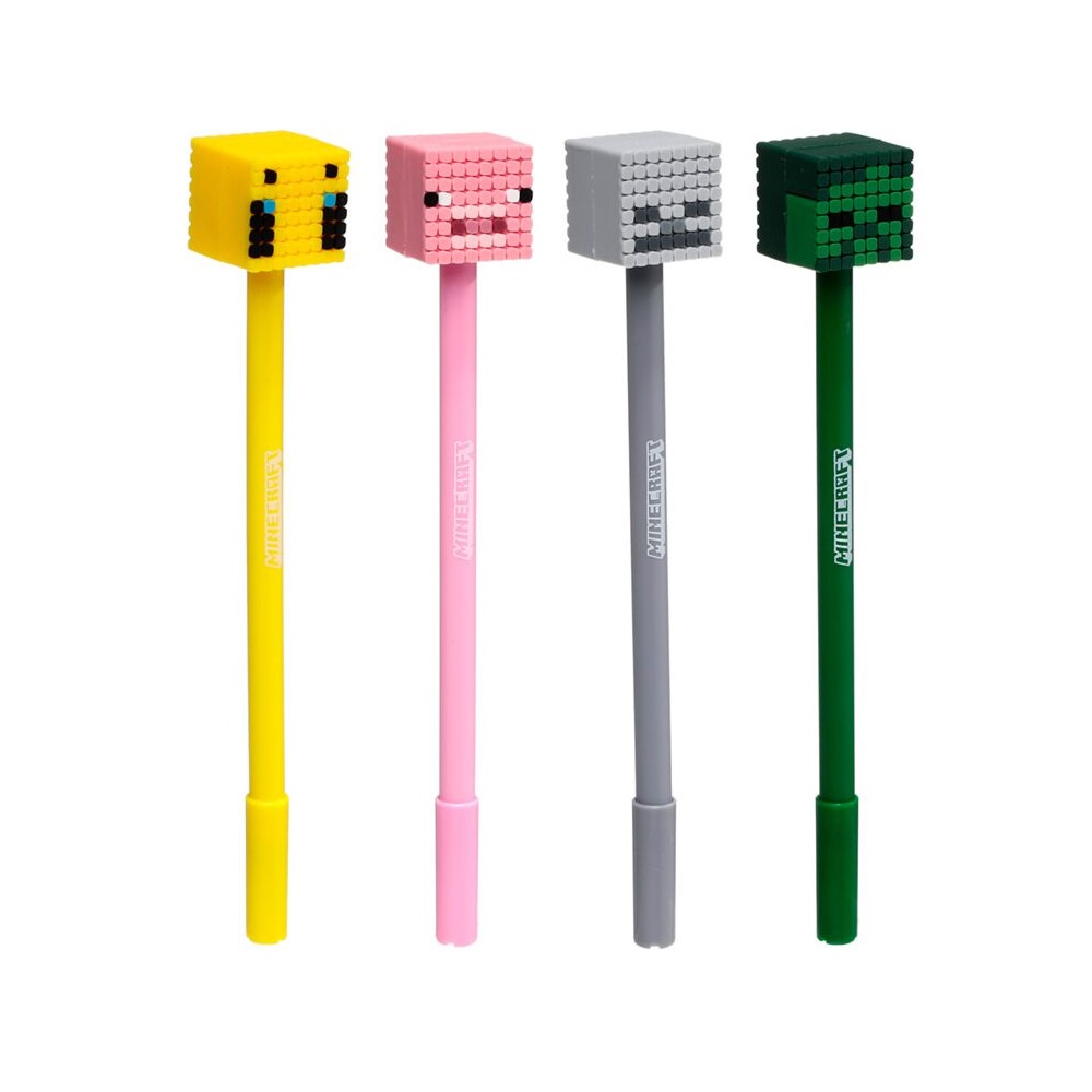 PUC-PEN254 Minecraft tanki flomaster, sort.