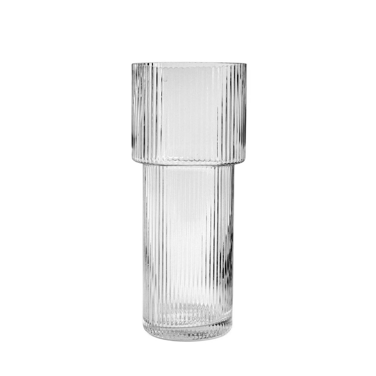 HOMLA-236652  LIMPID staklena vaza,  24 cm 