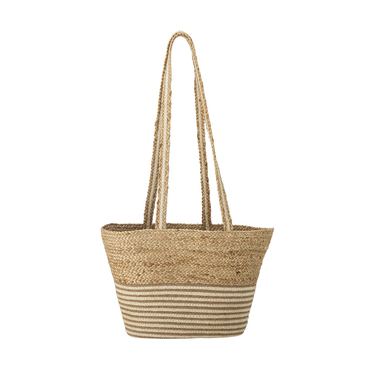 BLO-82064789 Simona jutena torba za kupovinu, 42x28x25 cm