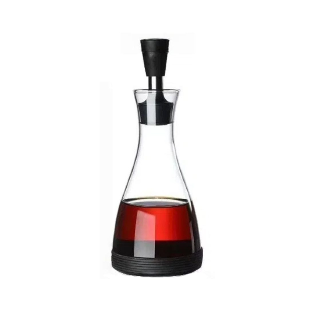 HSH - AYLA staklena boca za ulje/ocat 520 ml s podloškom