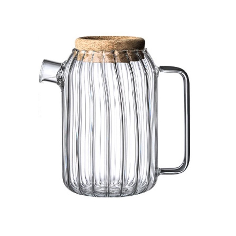 HSH - HARALD stakleni vrč s poklopcem, 1100 ml