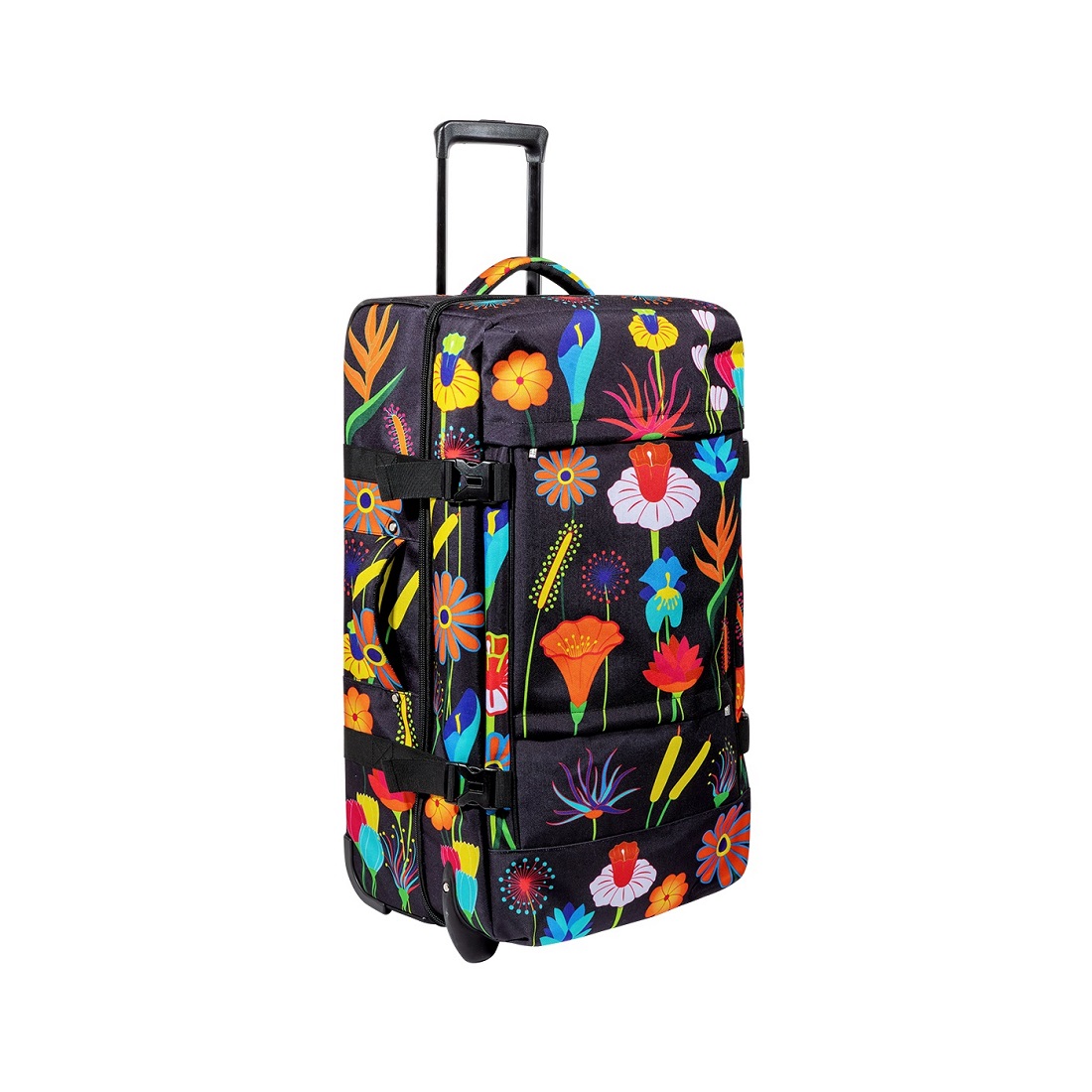 PYL-41037 JAR - MAXI EXPLORER putni kovčeg sa 2 kotača, 36 x 30 x 68 cm, Jardin fleuri