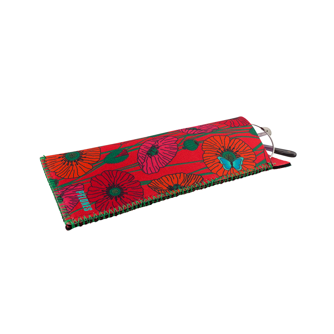 PYL-34272 COQ - NEOCASE etui za naočale, 17 x 7 cm, Coquelicots