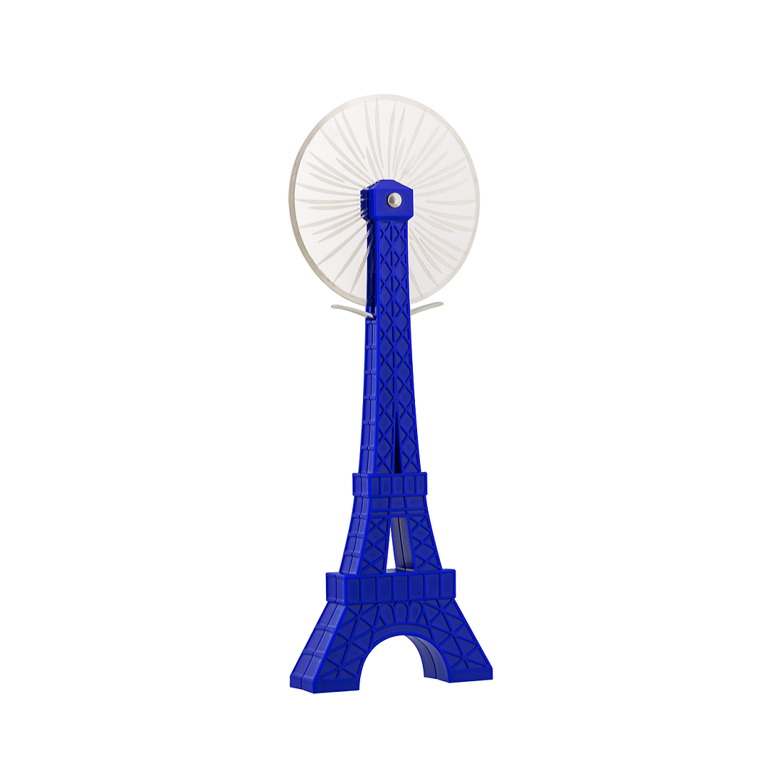PYL-41119 BLUE - UNE PART DE PARIS rezač za pizzu, 8 x 8 x 20 cm, plavi