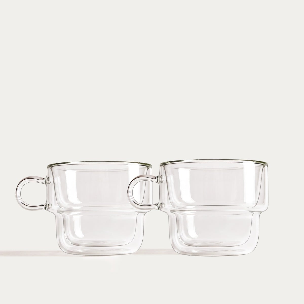 HOMLA-244691 CEMBRA staklene šalice sa duplom stijenkom, 250 ml, set 2/1