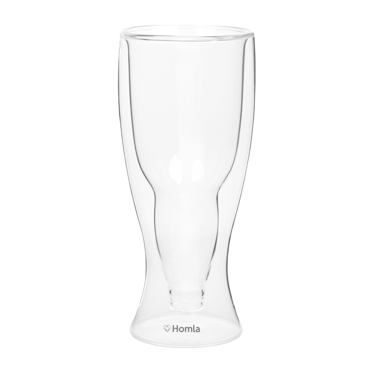 HOMLA-227320 ALCOLE BEER staklena čaša za pivo sa duplom stijenkom, 0.5 l 